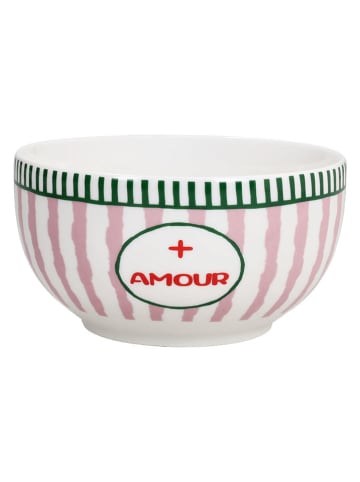 Tognana Kom "Good Vibes" lichtroze/groen - Ø 13 cm