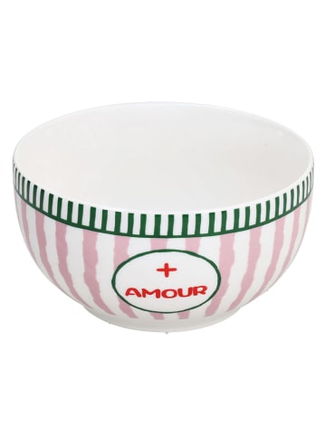 Tognana Kom "Good Vibes" lichtroze/groen - Ø 13 cm