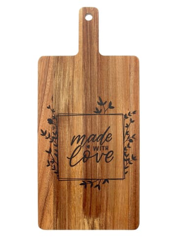 Tognana Schneidebrett "Kiko Arcadia" in Braun - (L)40 x (B)22 cm