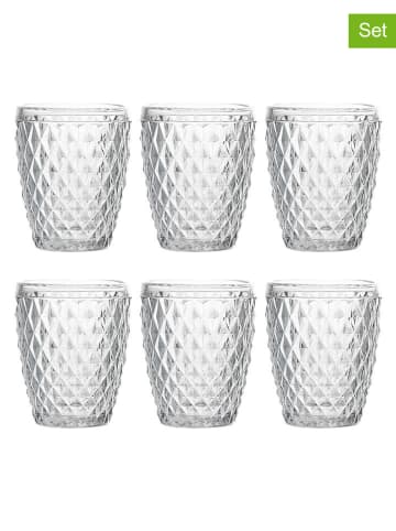 Tognana 6er-Set: Gläser ''Diamond'' - 260 ml