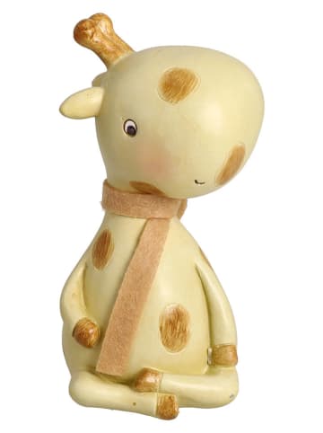 Tognana Decoratief figuur "Giraffe" geel/lichtbruin - (B)6 x (H)13 x (D)7 cm