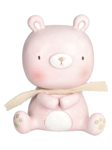 Tognana Decoratief figuur "Bear" lichtroze - (B)7 x (H)11 x (D)9 cm
