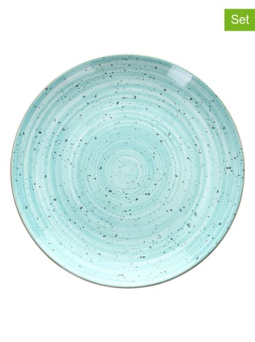 Tognana 6-delige set: dessertborden turquoise - Ø 19,5 cm
