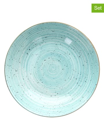 Tognana 6-delige set: soepborden turquoise - Ø 20,5 cm