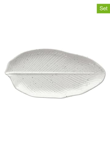Tognana Półmiski (2 szt.) w kolorze białym - 27 x 13 cm