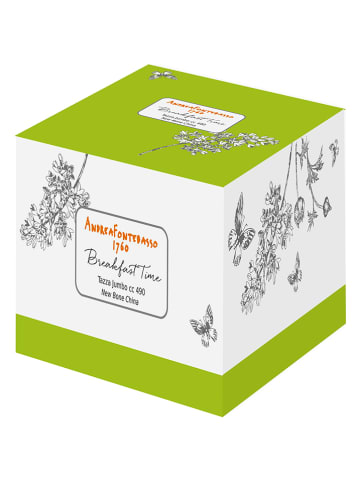 Andrea Fontebasso 1760 Kubek jumbo "Breakfast Time" w kolorze zielonym - 490 ml