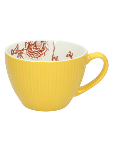 Andrea Fontebasso 1760 Jumbotasse "Breakfast Time" in Gelb - 490 ml