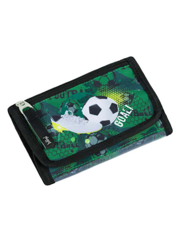 BAAGL Portfel "Football" w kolorze zielonym
