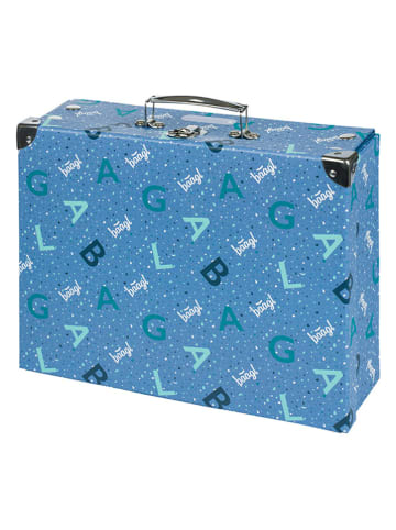 BAAGL Aufbewahrungskoffer "Logo" in Blau - (L)32,5 x (B)10,5 x (H)26 cm