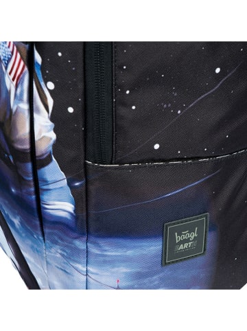 BAAGL Plecak "eARTh Cosmonaut" w kolorze czarnym