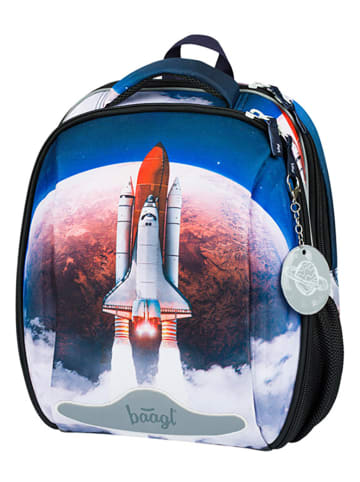 BAAGL Schulranzen "Shelly Space Shuttle" in Blau