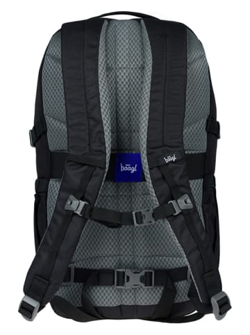 BAAGL Outdoorrucksack "Dash" in Schwarz - (L)27 x (B)19 x (H)46 cm