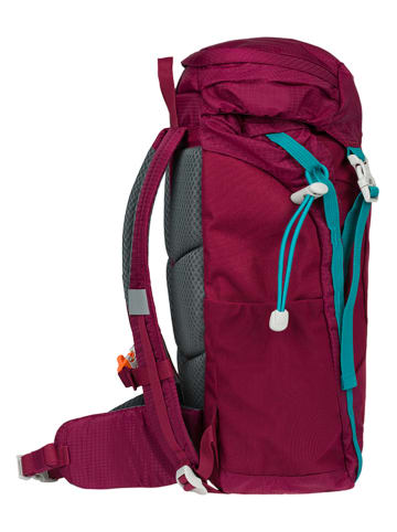 BAAGL Outdoorrucksack "Tracker Roj" in Pink/ Türkis - (L)26 x (B)13 x (H)42 cm