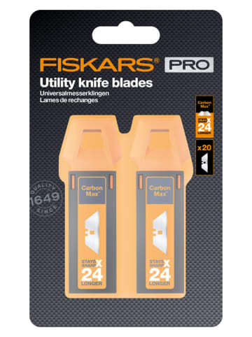 Fiskars Ersatzklingen "CarbonMax utility" - 20 Stück
