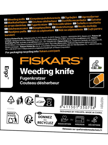 Fiskars Skrobak w kolorze czarnym do fug
