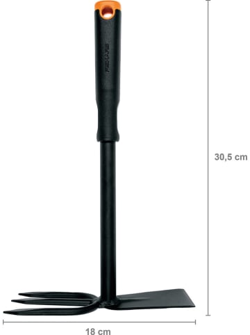 Fiskars Motyka kombi "Ergo" w kolorze zielonym