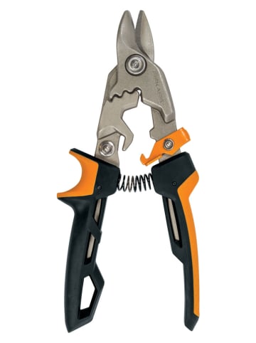 Fiskars Blikschaar zwart/oranje