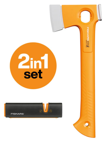 Fiskars Campingbijl “X1” oranje