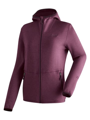 Maier Sports Fleecejacke "Fave" in Pflaume