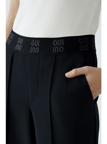 Oui Hose in Schwarz