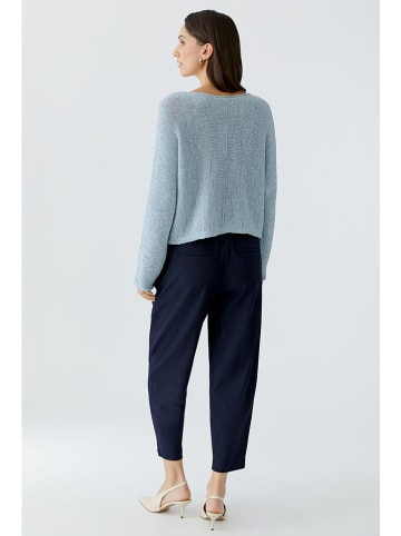 Oui Pullover in Hellblau