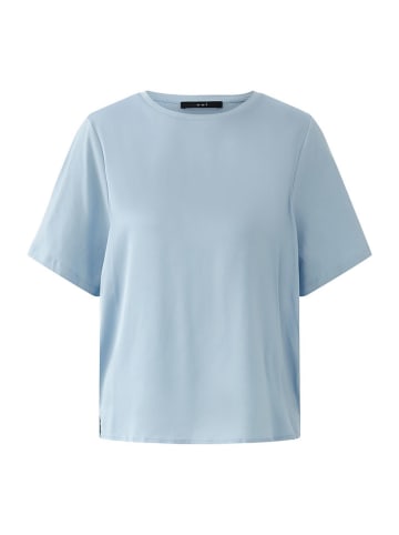 Oui Bluse in Hellblau