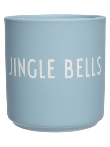 Design Letters Beker "Jingle Bells" lichtblauw - 250 ml