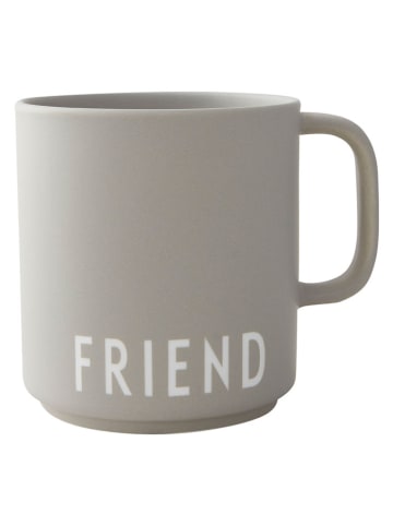 Design Letters Kop "Friend" grijs