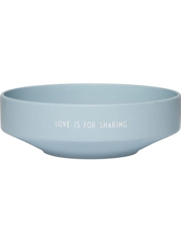 Design Letters Schüssel ''Favourite'' in Hellblau - 1,2 l