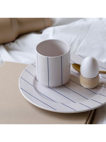 Design Letters Kubek "Pyjamas" w kolorze beżowo-niebieskim - 250 ml