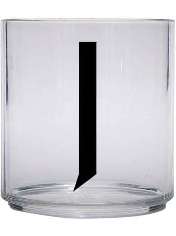 Design Letters Becher "J" in Transparent - 220 ml