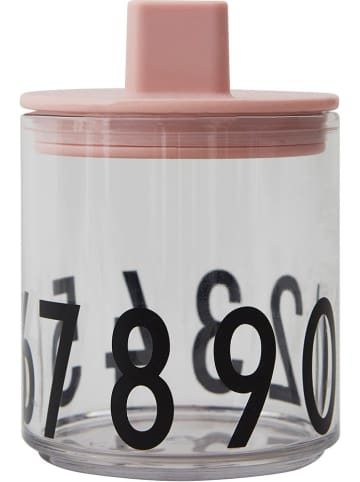 Design Letters Trinkdeckel in Rosa