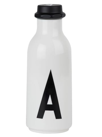 Design Letters Trinkflasche in Weiß - 500 ml