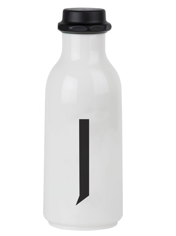 Design Letters Trinkflasche in Weiß - 500 ml