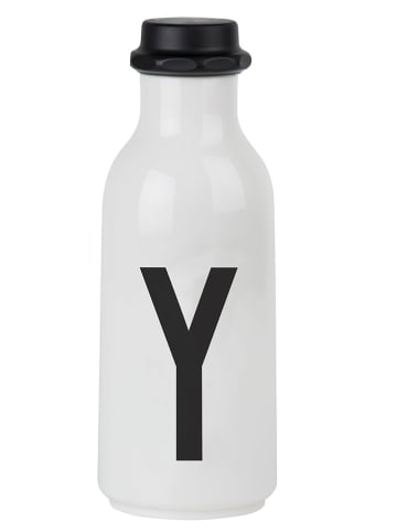 Design Letters Bidon w kolorze białym - 500 ml