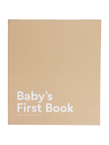 Design Letters Babybuch "Baby's First Book Vol. 2" in Beige - (L)30 x (B)26 cm
