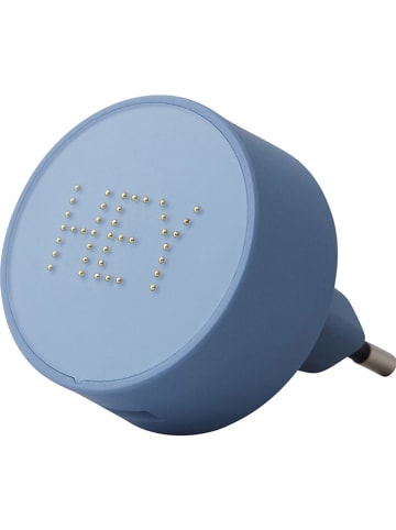 Design Letters Wtyczka ładowania "Pearls" w kolorze niebieskim - Ø 4,5 cm