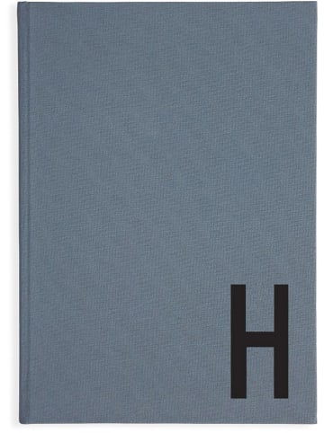 Design Letters Notizbuch ''Personal'' in Grau - (L)21 x (B)15 cm