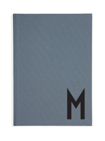 Design Letters Notes w kolorze szaroniebieskim - 15 x 21 x 1,5 cm