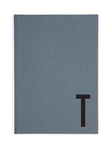 Design Letters Notes w kolorze szaroniebieskim - 15 x 21 x 1,5 cm