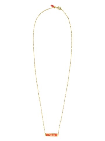 Design Letters Vergulde Ketting "Mom" - (L)45 cm