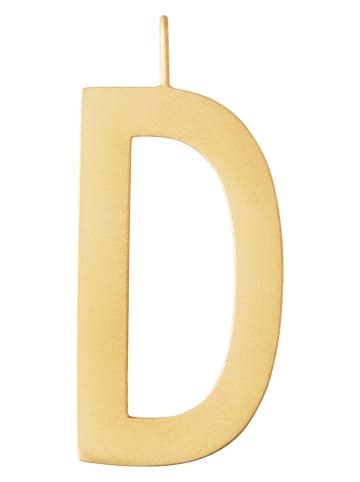 Design Letters Vergold. Anhänger "Archetypes" - (L)3 cm