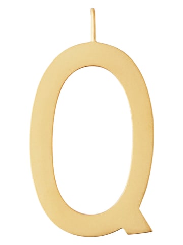 Design Letters Pozłacana zawieszka "Archetypes" - dł. 3 cm