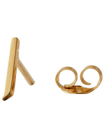 Design Letters Vergulde oorstekers "Archetypes"
