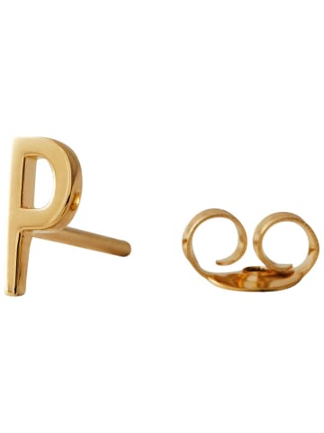 Design Letters Vergulde oorstekers "Archetypes"