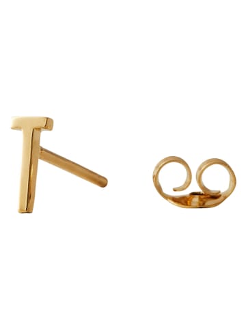 Design Letters Vergulde oorstekers "Archetypes"