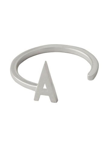 Design Letters Silber-Ring "A"