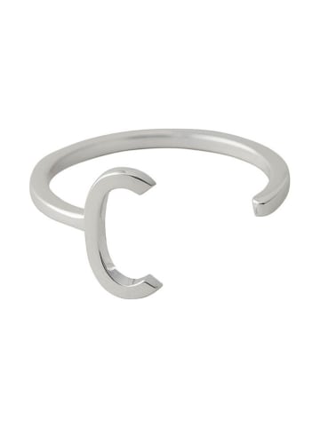 Design Letters Zilveren ring "C"