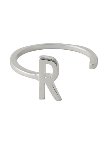 Design Letters Zilveren ring "R"