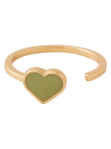 Design Letters Pozłacany pierścionek "Heart"